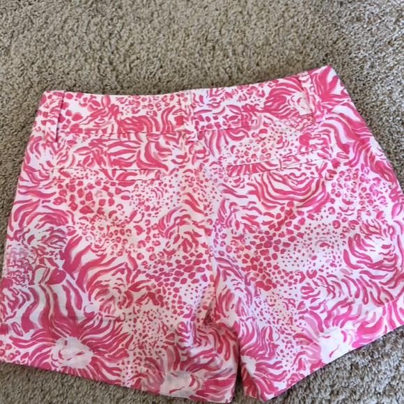 Lilly Pulitzer Callahan shorts size 0 - Picture 3 of 3